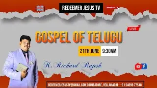 REDEEMER JESUS TV - Gospel of Telugu