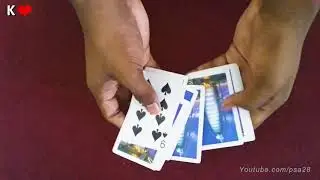 தமிழ்-Magic shuffle tutorial #3 super easy card trick