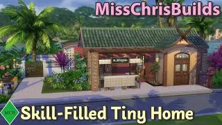 Skill-Filled Tiny Home - Sims 4 Speed Build