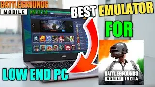 Best Emulator for BGMI Low End PC || Low end Pc Emulator for BGMI