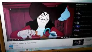 Daffy Duck Get Mad Of Captain Hook.