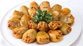 If you have onions, try it now ❗ Stuffed onions recipe / SOGAN DOLMASI