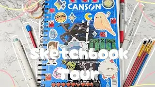 Sketchbook Tour 12 // Fanart, Ocs, & more!