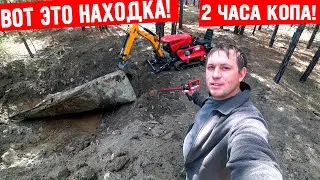 What a Find! In two hours of digging with the Hephaestus device and a mini excavator!