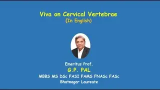 Viva on cervical vertebrae   English