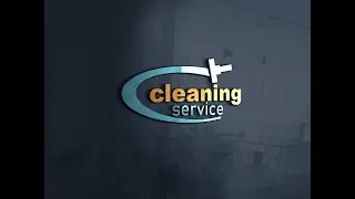 How To Create Cleaning Service Logo From Coreldraw X8 | Cleaning Service Logo Tutorial |