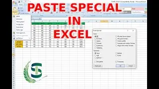 Paste Special In Ms Excel
