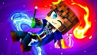 ETRE un SORCIER de la NAISSANCE jusqu'à la MORT dans Minecraft ! 🍼👴🏻