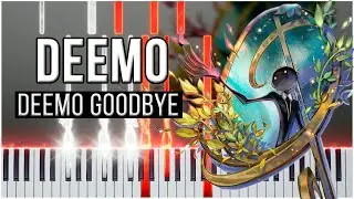 Chamber Chu - Deemo Goodbye (Deemo) 【 PIANO TUTORIAL 】