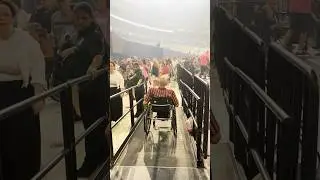 What Accessible Seats Look Like at a Concert #accessibility #disability #Pink #SummerCarnival