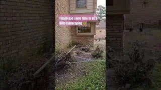 This destroyed my Knees! Landscaping😥but worth it! 