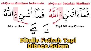 Ini Ayat Khusus, Tulis Fathah Tapi Dibaca Sukun, Cara Baca Surat an-Naml Ayat 36