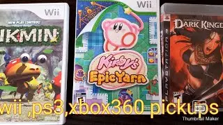 wii ,ps3,and xbox360 pickups