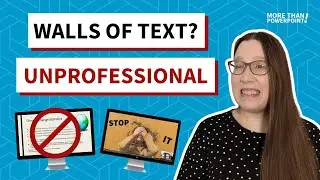 Are visual presentations unprofessional in academic & scientific settings?
