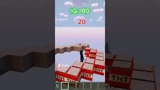 Enderman IQ test 3 #minecraft #minecraftshorts #viral
