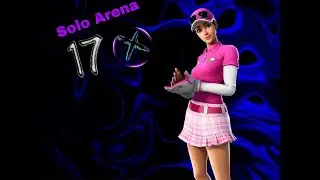 Fortnite 17 kill solo arena Gameplay!