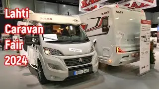 Caravan Fair 2024 Lahti, Finland (Part 2/2) #caravan #camper #hymercamper #adriacamper #kabe #hymer