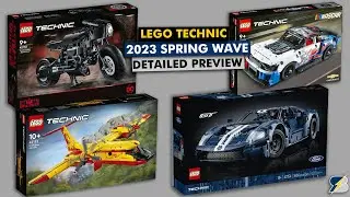 LEGO Technic 2023 Spring wave detailed preview