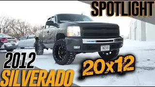 Spotlight - 2012 Chevy Silverado 1500, R/C Level, 20x12's, and 33's