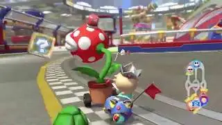 MK8 DX Smurfer Patroler Highlights 4