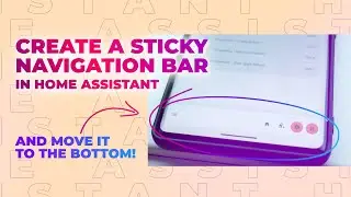 Create a Sticky Bottom Navigation Bar in Home Assistant