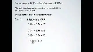 Realistic Situations of Linear Systems Video 8b