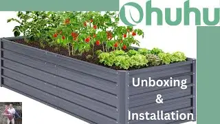 Best Raised Garden Bed Unboxing & Installation Ohuhu #how #diy #howto