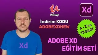 İNDİRİMLİ BAŞTAN SONA ADOBE XD EĞİTİM SETİ