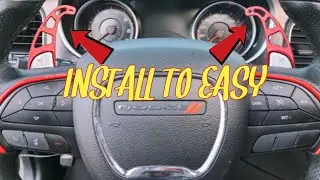 Install 2021 Upgrade Paddle Shifter  Extensions For Chargers Challengers