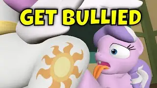 MY LITTLE PONY FREINDSHIP IS MESSED UP THE PONY I WANNA BE, DIAMON TIARA GETS BULLIED BY THE CMC