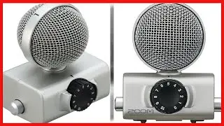 Zoom MSH-6 Mid-Side Microphone Capsule, Mono-Compatible Stereo Microphones for Film