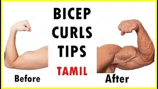 How to do bicep curl - Workout for big biceps in Tamil