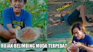 MAKAN RUJAK BELIMBING MUDA TERPEDAS, RASANYA ASEM + PEDAS AUTO TEPAR