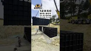 Installing a 12x50 Big Boy Platinum Bomb Shelter  