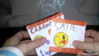 Открываем самодельные сюрпризы🌹🌹🌹Сладости и Смайлики 😍