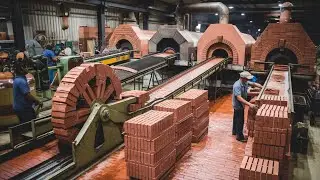 Handmade BRICKS Manufacturing Process That Makes Maximum Millions Pieces A Day