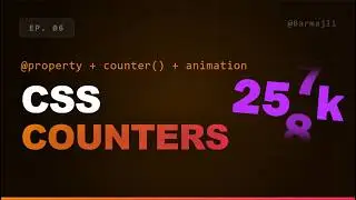 The CSS Counter Animation Trick Nobody Talks About