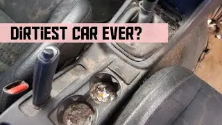 Cleaning a really dirty volvo car