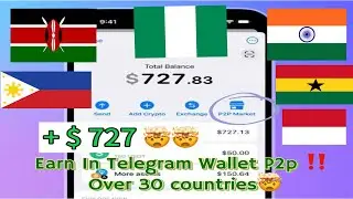 HOW TO MAKE MONEY IN THE TELEGRAM WALLET P2P, WORKS FOR OVER 30 COUNTRIES !GET IN BEFORE ITS CROWDED