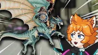 PAINTING A HECKIN DRAGON!!!!