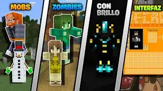 👉6 MINI TEXTURAS muy recomendadas para mejorar tu MINECRAFT PE👈(Bedrock)