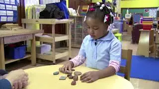 Sorting Rocks with Child 31