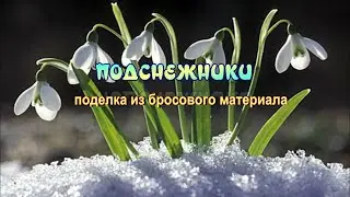 ПОДСНЕЖНИКИ #избросовогоматериала