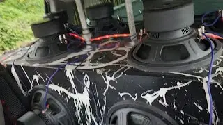 8 audio dynamics 12s  in Silverado truck