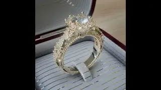 Моделирование кольца_09 в Blender3D x6. Modeling a ring in Blender3D x6 speed.