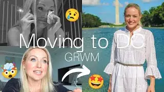 Moving to Washington, DC, for fall! | GRWM | American University student | Vlog #1