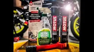 HOW TO CLEAN AND MAINTAIN YOUR MOTORCYCLE !