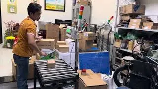 Số nhảy, đèn sáng_còi kêu, con lăn quay đều I cân điện tử con lăn JWI-700w