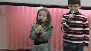 Детское пение"Днем и ночью."