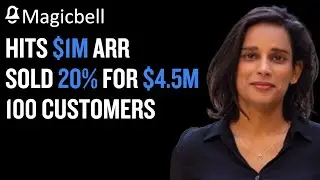 She sold 20% for $4.5m for one SaaS. She's bootstrapping the other one. Key differences
